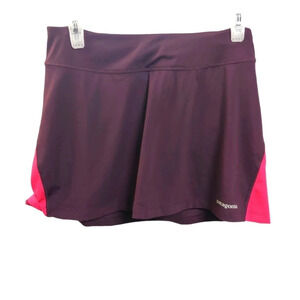 Patagonia purple pink mini outdoor hiking tennis skirt skort pocket back small